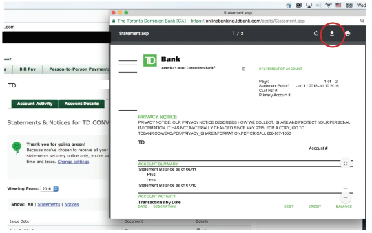 Step 6: Click the save icon